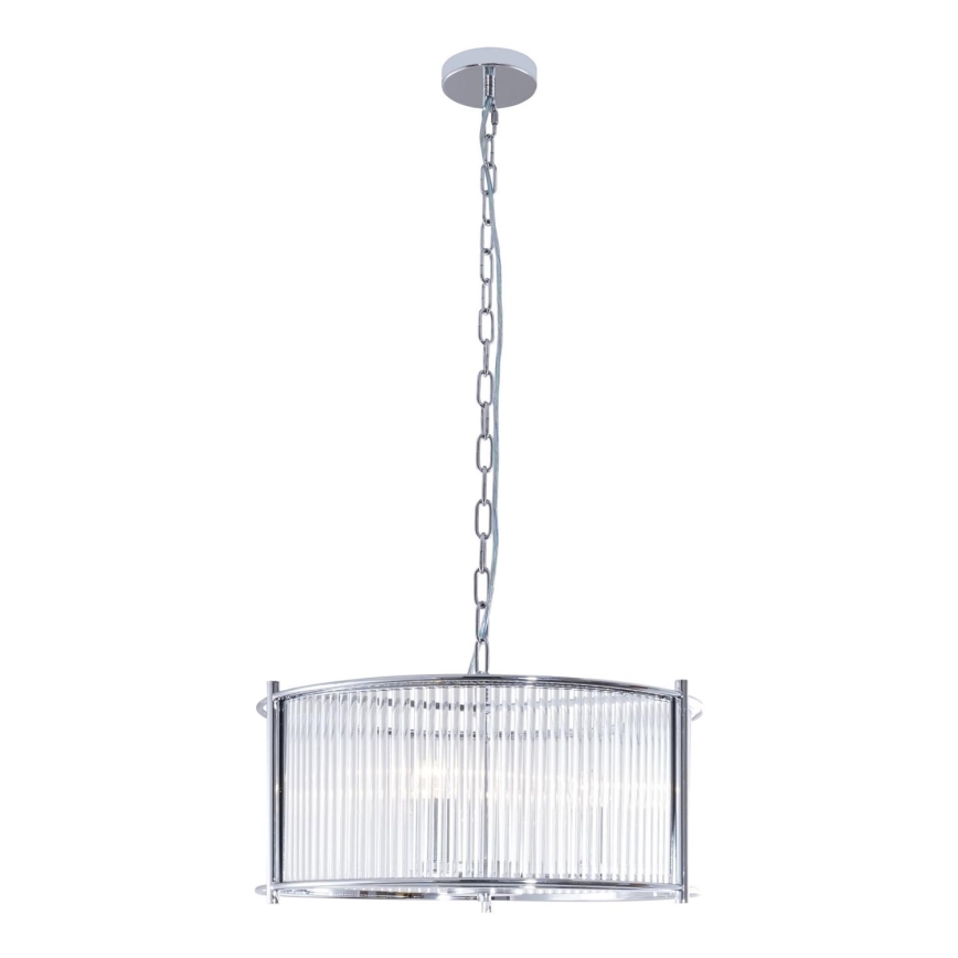 Zuma Line - Hängeleuchte an Kette 3xE27/40W/230V glänzendes Chrom
