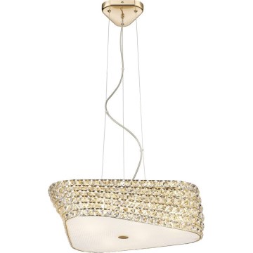 Zuma Line - Kabel-Pendelleuchte 6xG9/42W/230V, gold