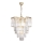 Zuma Line - Kronleuchter an Kette 10xE14/40W/230V golden