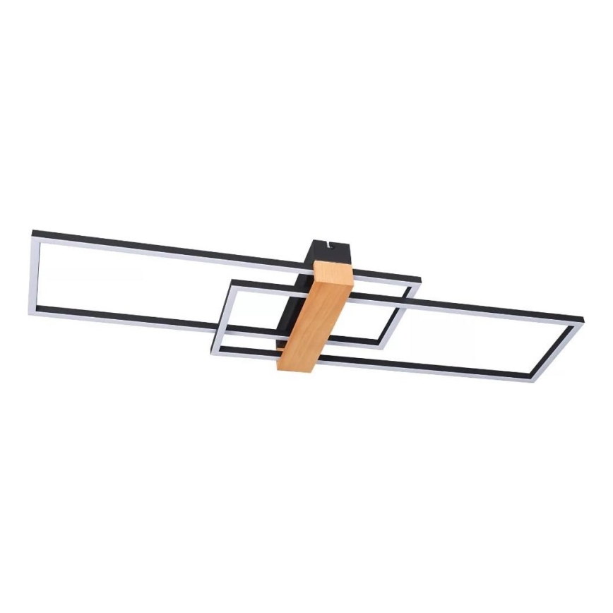 Zuma Line - LED-Deckenleuchte LED/39W/230V 3000K schwarz/Kiefer