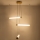 Zuma Line - LED-dimmbare Hängeleuchte an Drahtseil LED/64W/230V 2700-6500K gold + Fernbedienung