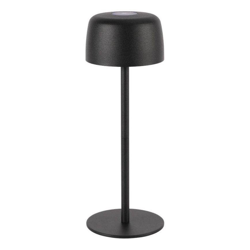 Zuma Line - LED dimmbare wiederaufladbare Tischlampe LED/2W/1200 mAh IP44 schwarz