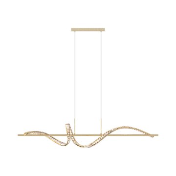 Zuma Line - LED dimmbarer Kristall-Pendelleuchter an Seil LED/24,5W/230V 2700-6000K + Fernbedienung