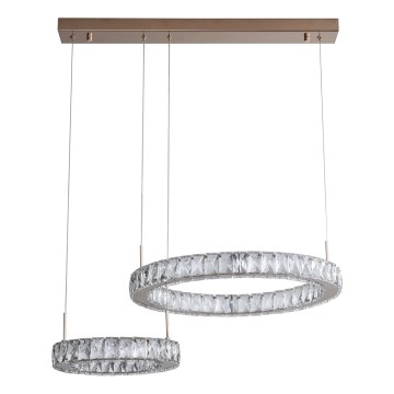 Zuma Line - LED-Hängeleuchte an Kabel LED/36W/230V Roségold