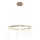 Zuma Line - LED-Hängeleuchte an Schnur LED/58W/230V 3000/4000/6000K golden