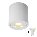 Zuma Line - LED RGBW dimmbarer Badezimmer-Einbaustrahler 1xGU10/4,8W/230V IP44 weiß + Fernbedienung