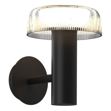Zuma Line - LED-Solarwandleuchte LED/2,5W/2000 mAh IP44 schwarz