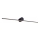 Zuma Line - LED-Spiegelbeleuchtung für Badezimmer LED/8W/230V 60 cm IP44 schwarz