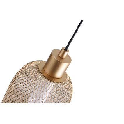 Zuma Line - LED-dimmbare Hängeleuchte an Stahlseil LED/27W/230V 3000-5700K goldfarben + Fernbedienung