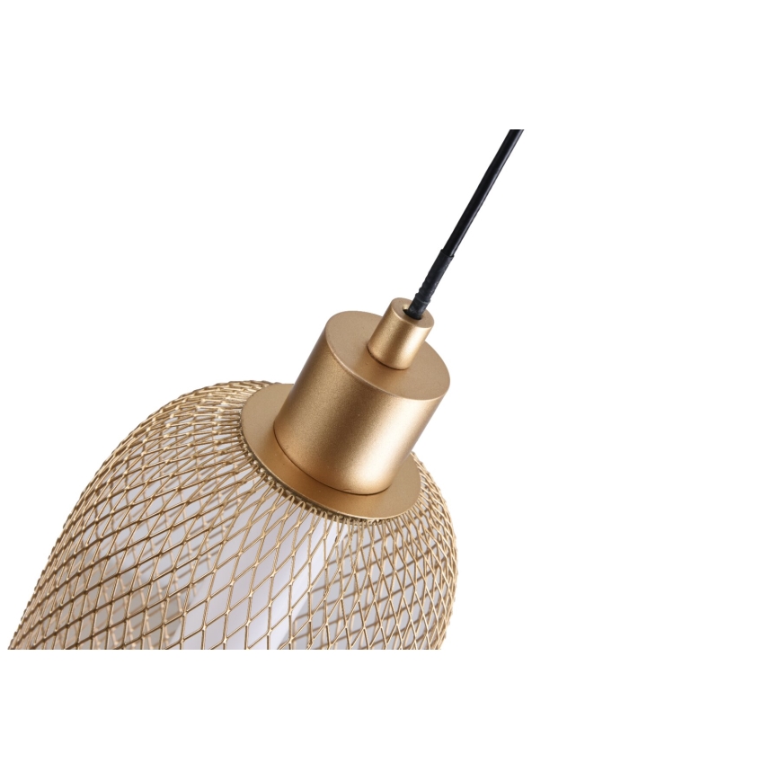 Zuma Line - LED-dimmbare Hängeleuchte an Stahlseil LED/27W/230V 3000-5700K goldfarben + Fernbedienung