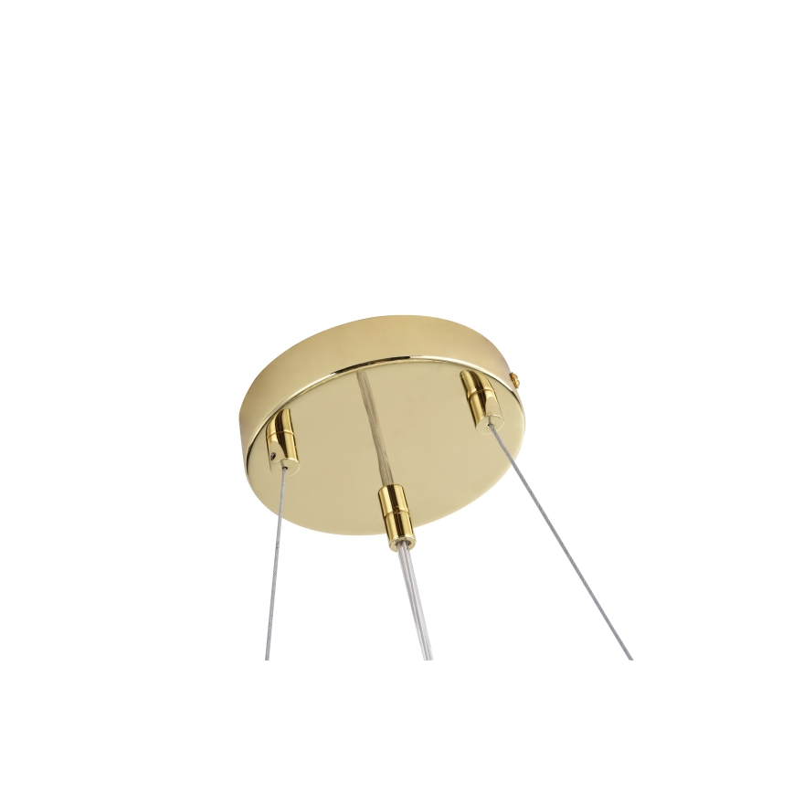 Zuma Line - Kronleuchter mit Kabelaufhängung 6xG9/42W/230V Ø 74 cm goldfarben