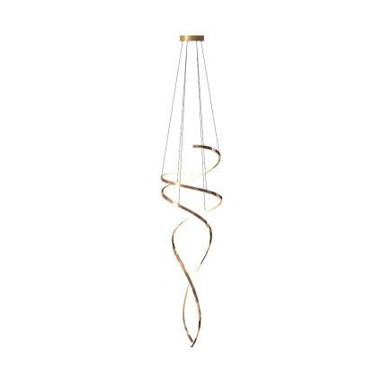 Zuma Line - Dimmbarer LED-Kronleuchter an Aufhängung LED/68W/230V 3000/4000/6000K Roségold + Fernbedienung
