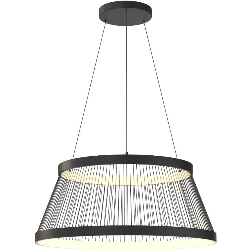 Zuma Line - Dimmbare LED-Hängeleuchte LED/53W/230V 2700-6000K schwarz + Fernbedienung