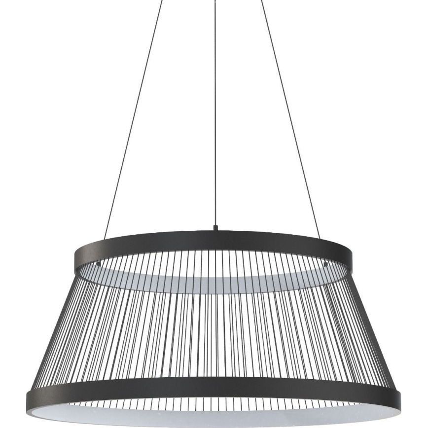 Zuma Line - Dimmbare LED-Hängeleuchte LED/53W/230V 2700-6000K schwarz + Fernbedienung