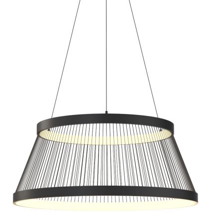 Zuma Line - Dimmbare LED-Hängeleuchte LED/53W/230V 2700-6000K schwarz + Fernbedienung