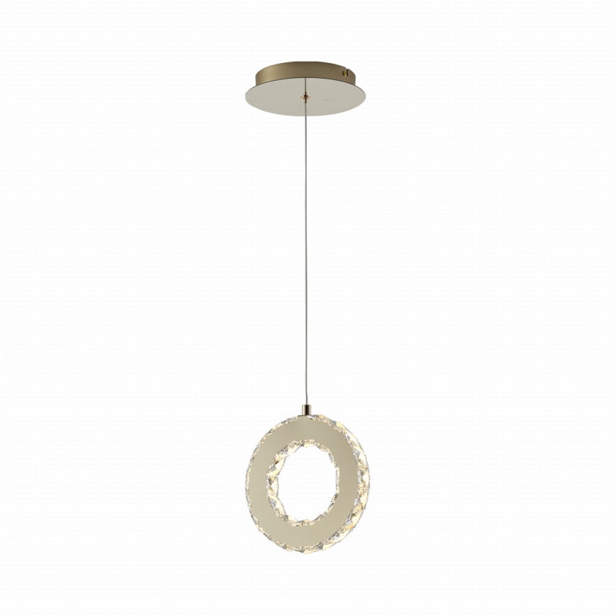 Zuma Line - dimmbare LED-Pendelleuchte an Kabel LED/10W/230V goldfarben