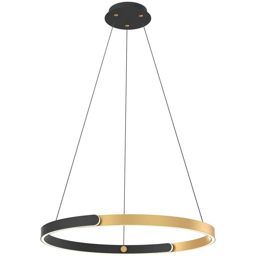 Zuma Line - Dimmbarer LED-Kronleuchter an Schnur LED/30W/230V schwarz/golden
