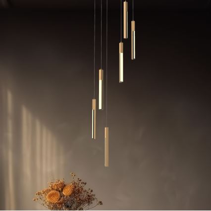 Zuma Line - Dimmbare LED-Hängeleuchte an Schnur LED/25W/230V
