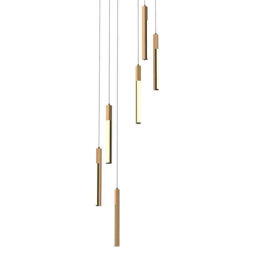Zuma Line - Dimmbare LED-Hängeleuchte an Schnur LED/25W/230V