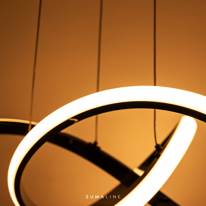 Zuma Line - LED dimmbare Hängeleuchte an Kabel LED/44W/230V schwarz