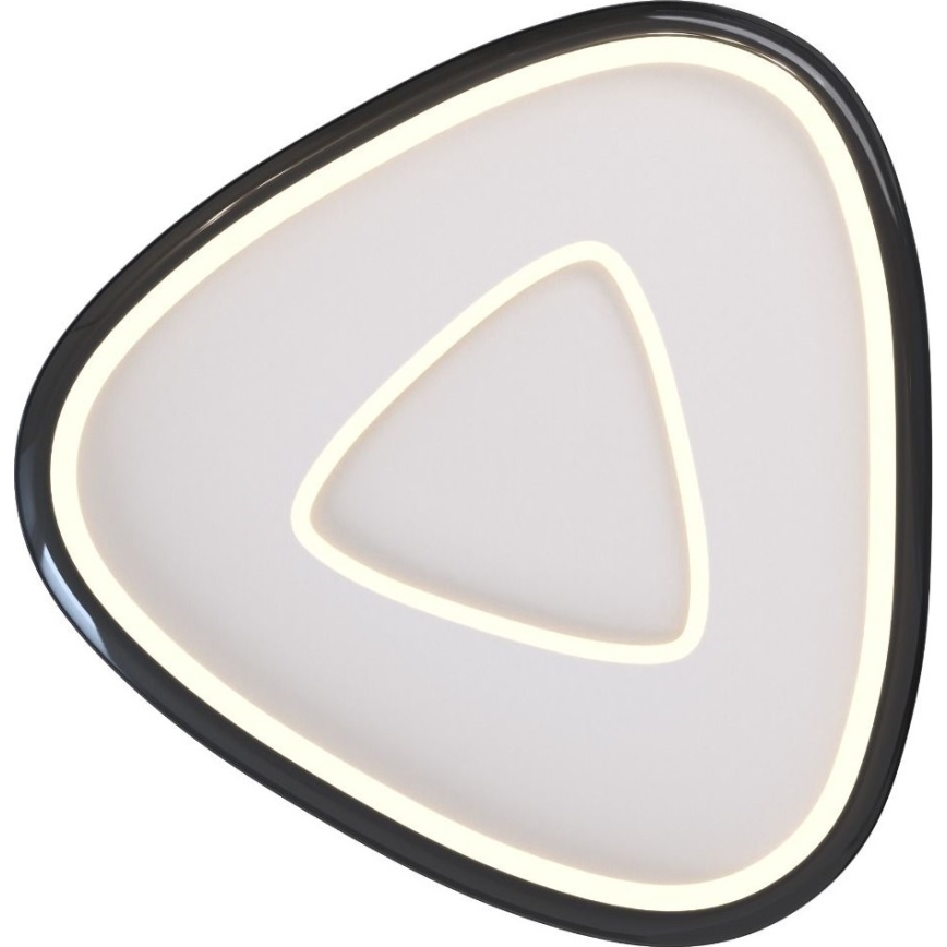 Zuma Line - Dimmbare LED-Deckenleuchte LED/27W/230V 3000K schwarz glänzendes Chrom