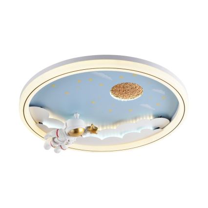 Zuma Line - Dimmbare LED-Deckenleuchte für Kinder LED/42W/230V 3000/5700K Astronaut