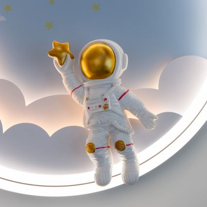 Zuma Line - Dimmbare LED-Deckenleuchte für Kinder LED/42W/230V 3000/5700K Astronaut