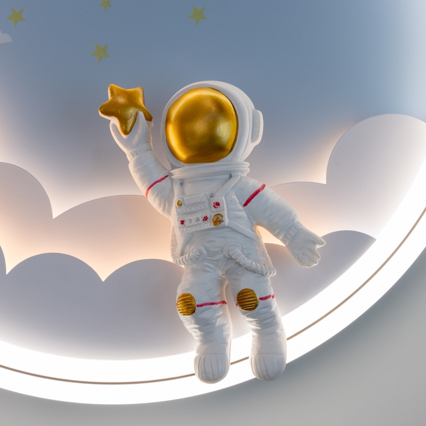 Zuma Line - Dimmbare LED-Deckenleuchte für Kinder LED/42W/230V 3000/5700K Astronaut