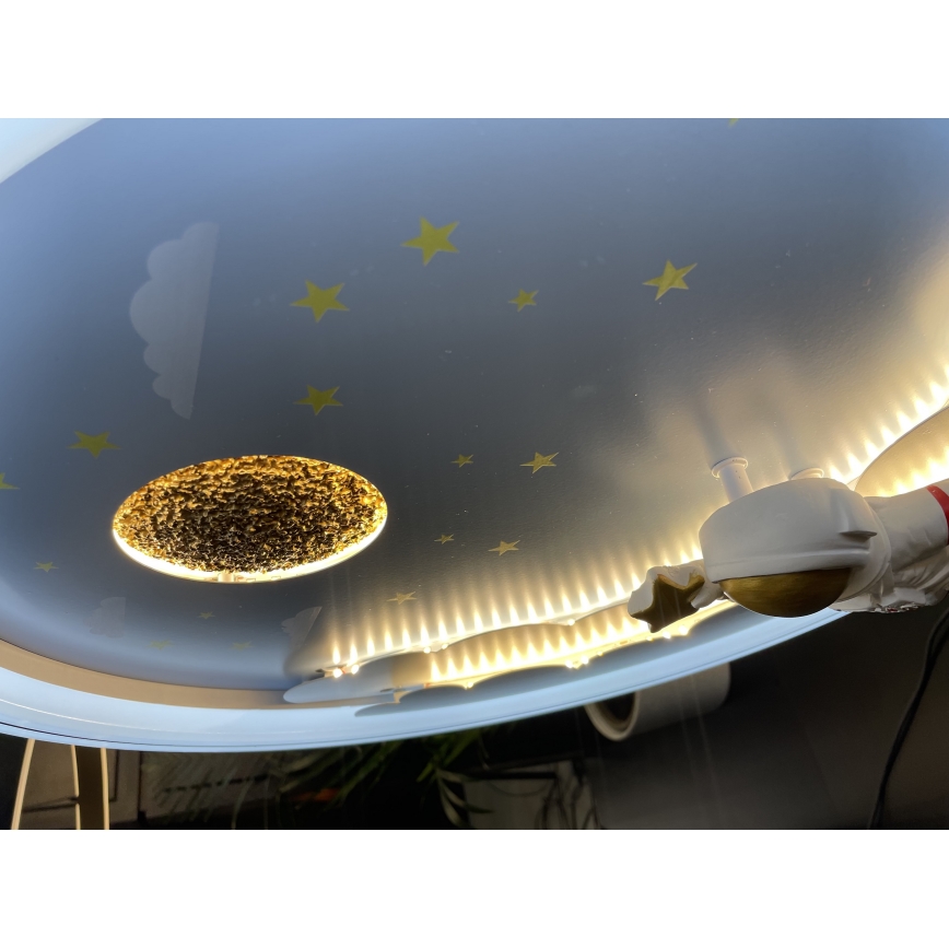 Zuma Line - Dimmbare LED-Deckenleuchte für Kinder LED/42W/230V 3000/5700K Astronaut
