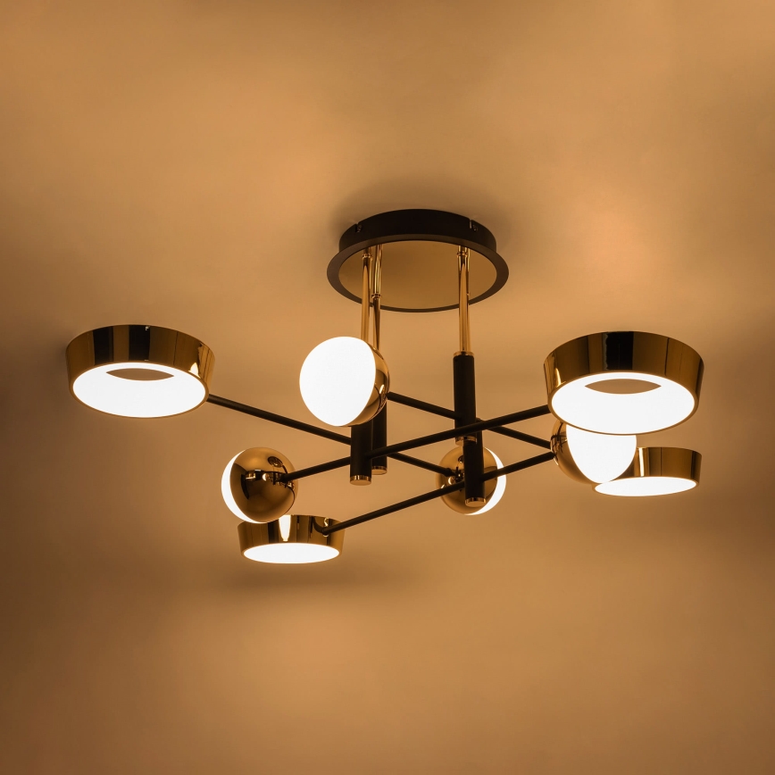 Zuma Line - LED-dimmbare Aufbau-Deckenleuchte LED/60W/230V gold/schwarz