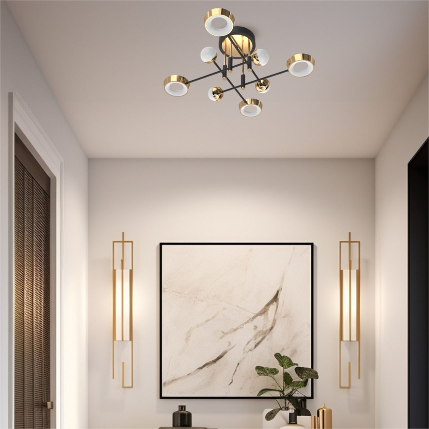 Zuma Line - LED-dimmbare Aufbau-Deckenleuchte LED/60W/230V gold/schwarz