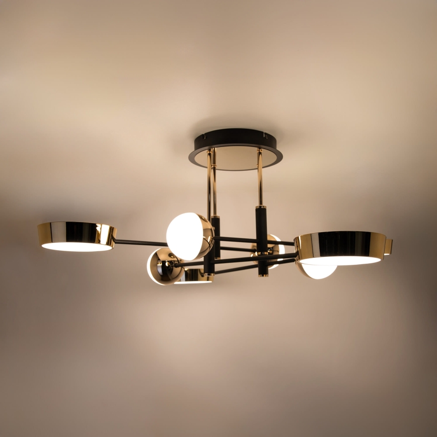 Zuma Line - LED-dimmbare Aufbau-Deckenleuchte LED/60W/230V gold/schwarz