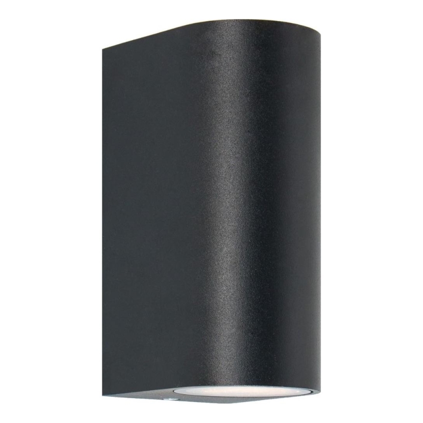 Zuma Line - Outdoor-Wandleuchte 2xGU10/35W/230V IP44 schwarz