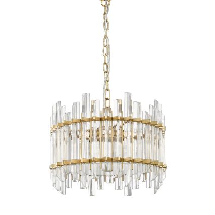 Zuma Line - Kronleuchter an Kette 6xG9/42W/230V golden