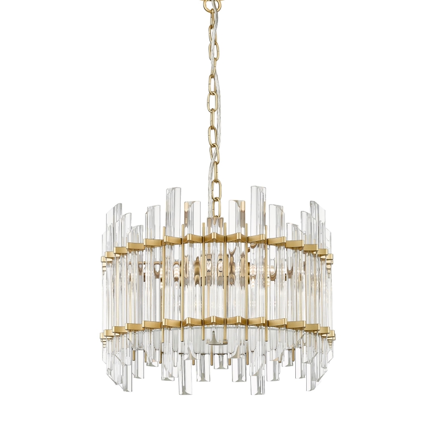 Zuma Line - Kronleuchter an Kette 6xG9/42W/230V golden