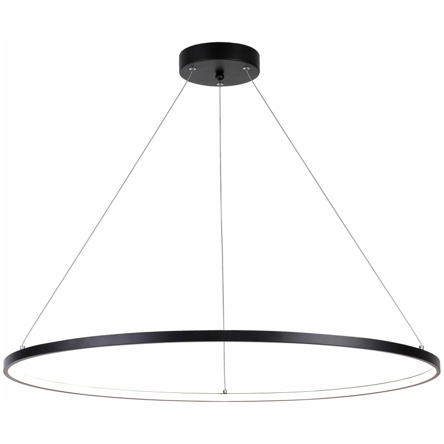 Zuma Line - LED-Hängeleuchte an Schnur LED/40W/230V 3000/4000/6000K d 90 cm schwarz