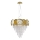 Zuma Line - Pendelleuchte an Kabel 7xG9/28W/230V goldfarben