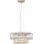 Zuma Line - Pendelleuchte mit Seilaufhängung 4xG9/33W/230V, goldfarben