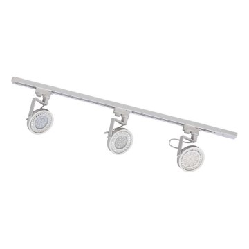 Zuma Line - Schienenstrahler 3xGU10/15W/230V weiß
