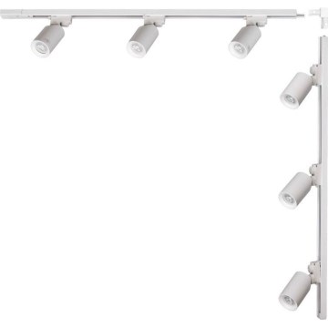 Zuma Line - Schienenstrahler 6xGU10/35W/230V weiß