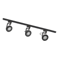Zuma Line - Spot für Schienensystem 3xGU10/15W/230V schwarz