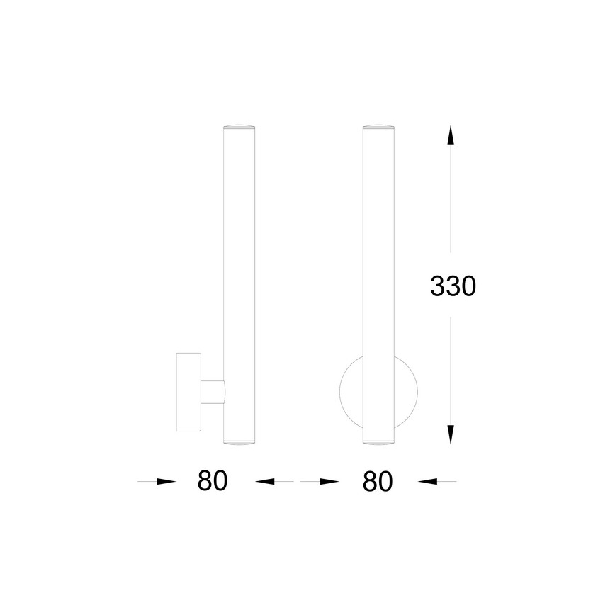 Zuma Line - LED-Wandleuchte 2xLED/5W/230V