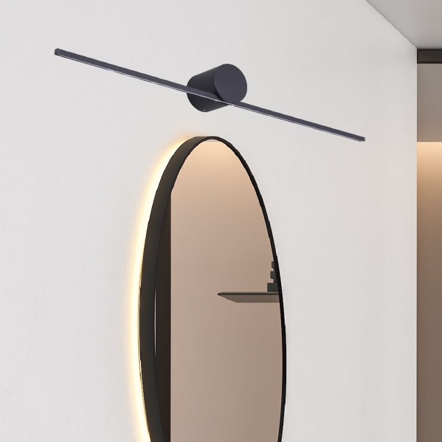 Zuma Line - LED-Spiegelbeleuchtung für Badezimmer LED/6W/230V 40 cm IP44 schwarz