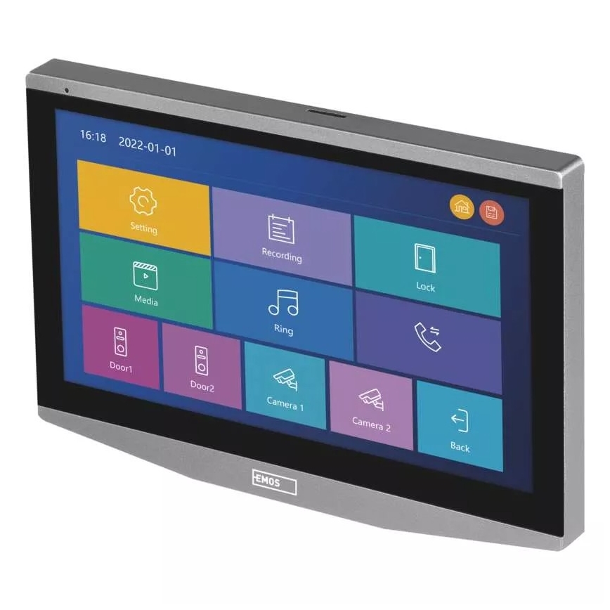 Zusatzmonitor für Video-Türklingel GoSmart 12V Wi-Fi Tuya