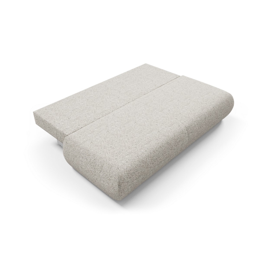 Zweisitzer-Klappsofa mit Stauraum PRATO beige