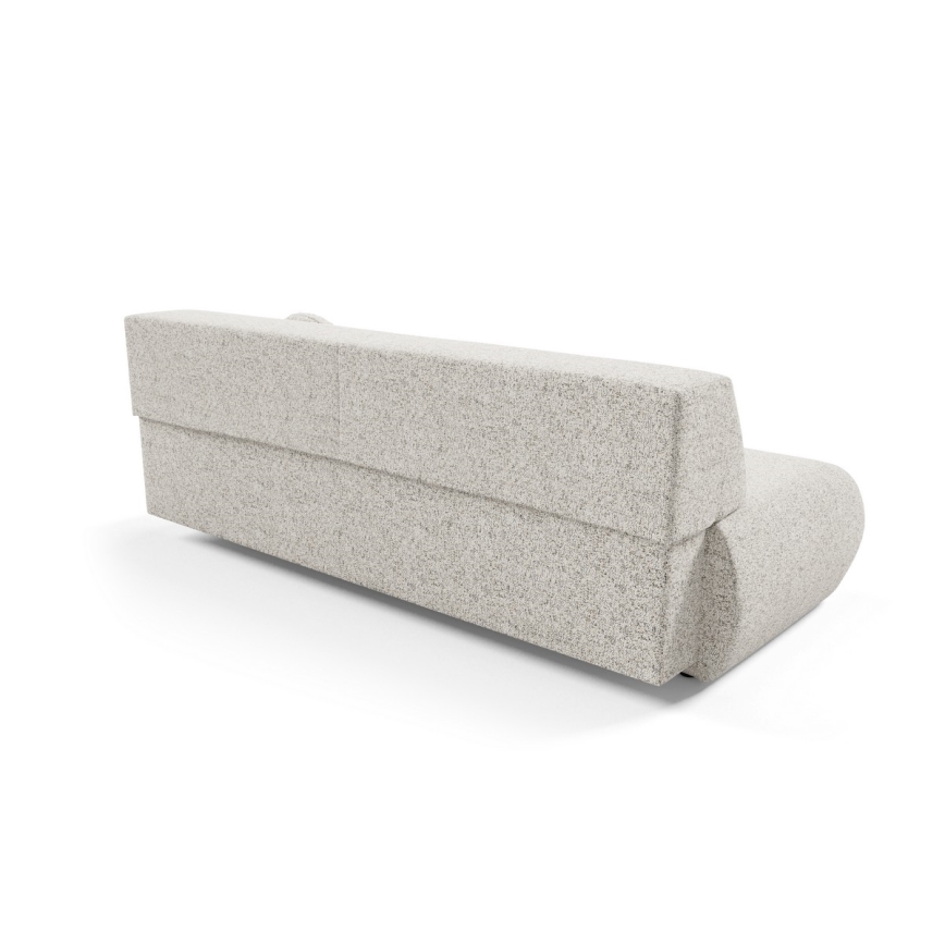 Zweisitzer-Klappsofa mit Stauraum PRATO beige