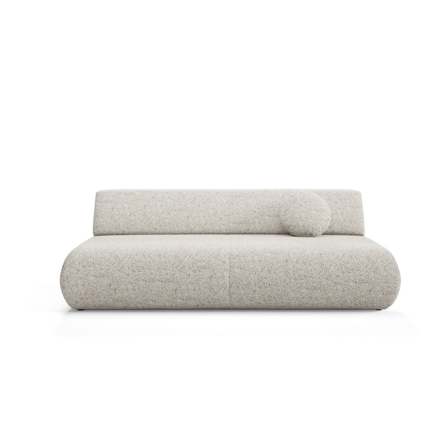 Zweisitzer-Klappsofa mit Stauraum PRATO beige