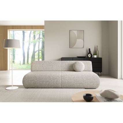 Zweisitzer-Klappsofa mit Stauraum PRATO beige