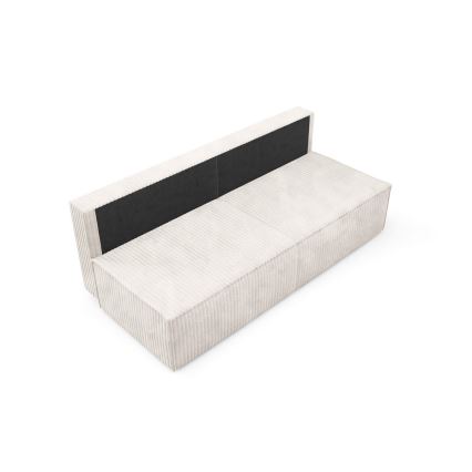 Zweisitzer-Klappsofa mit Stauraum TERAMO beige