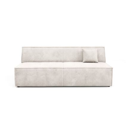 Zweisitzer-Klappsofa mit Stauraum TERAMO beige